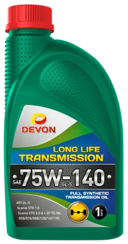Devon Long Life Transmission SAE 75W-140 GL-5 LS